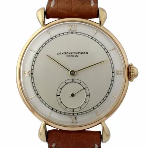 Vacheron Constantin Tear Drop Lugs Vintage Men's Gold Watch