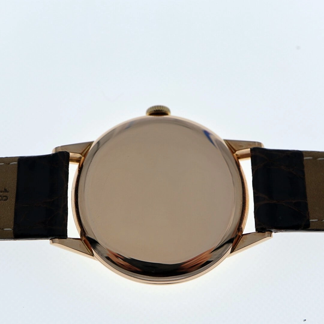 Vacheron Constantin 18k Rose Gold Jumbo Men's Vintage Watch
