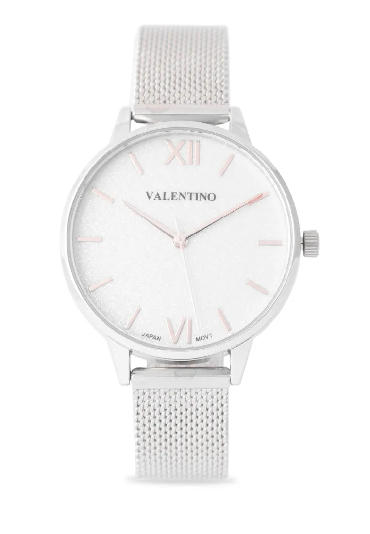 Valentino  20122341-SIL-SILVER DIAL Stainless Steel Strap  Analog Watch for Women
