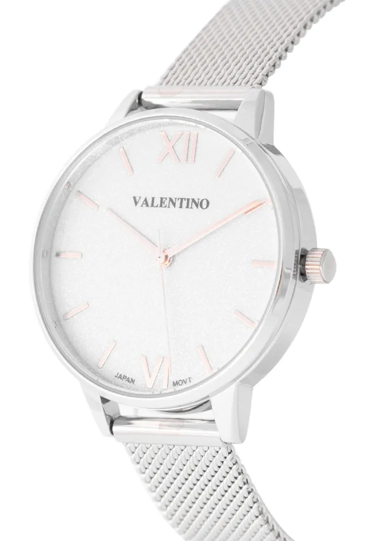 Valentino  20122341-SIL-SILVER DIAL Stainless Steel Strap  Analog Watch for Women