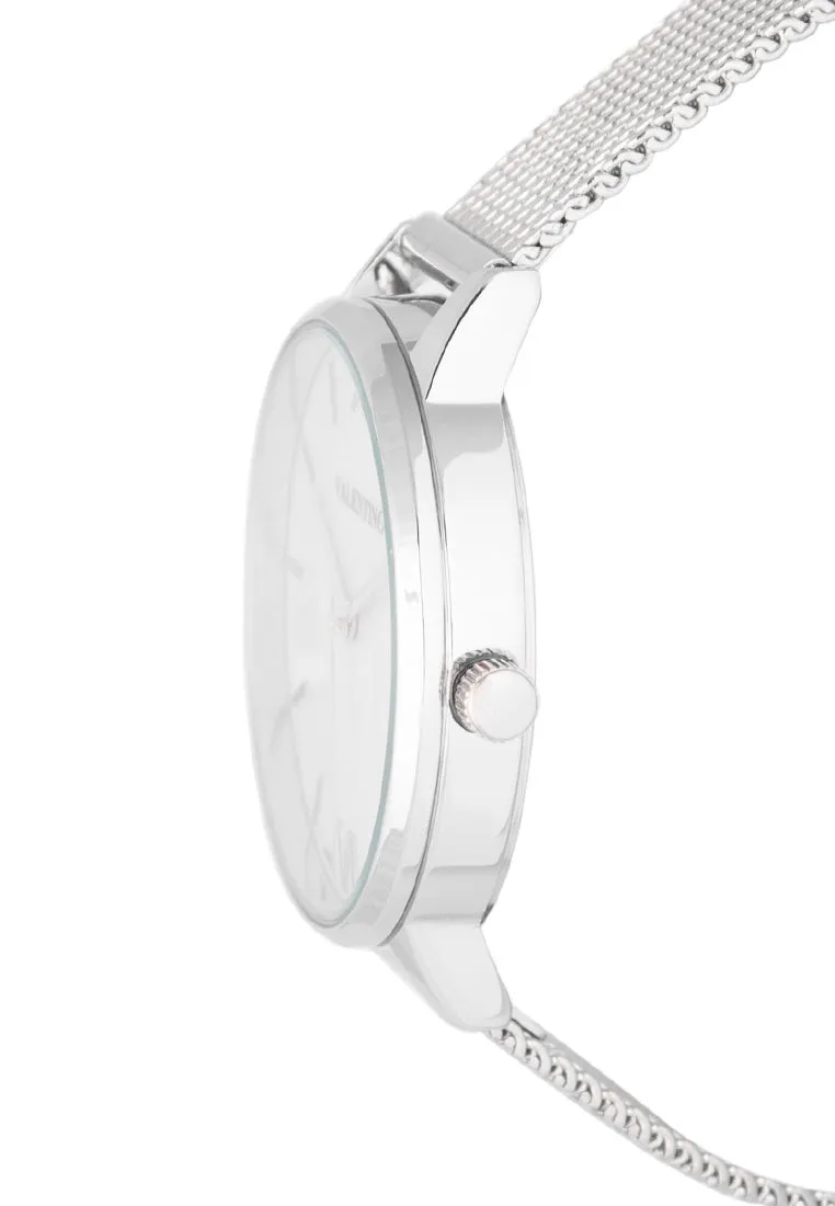 Valentino  20122341-SIL-SILVER DIAL Stainless Steel Strap  Analog Watch for Women