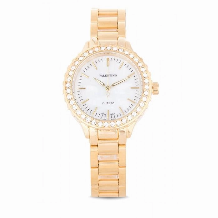Valentino 20121959-GOLD - MOP DIAL GOLD STAINLESS BAND Watch For Women