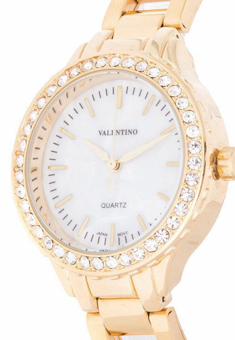 Valentino 20121959-GOLD - MOP DIAL GOLD STAINLESS BAND Watch For Women