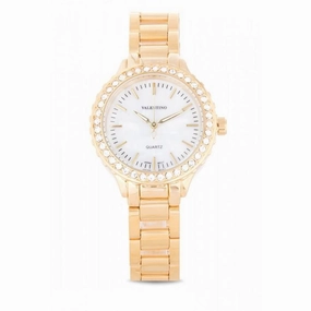 Valentino 20121959-GOLD - MOP DIAL GOLD STAINLESS BAND Watch For Women