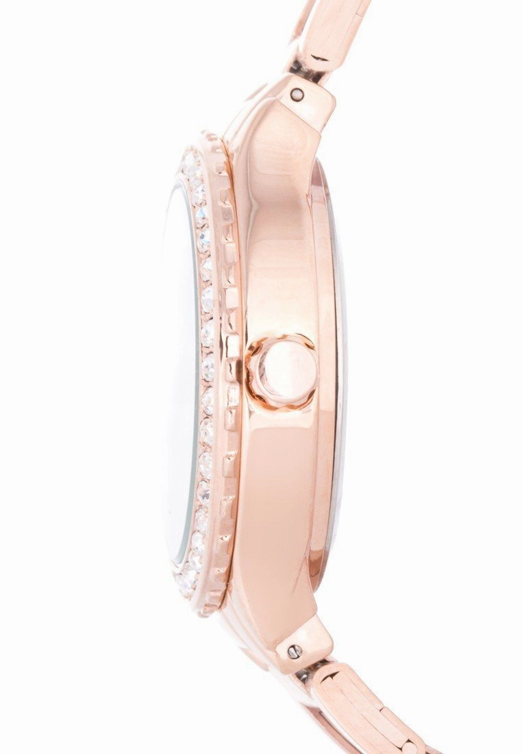 Valentino 20121960-ROSE GOLD - WHITE DIAL STAINLESS BAND Watch For Women