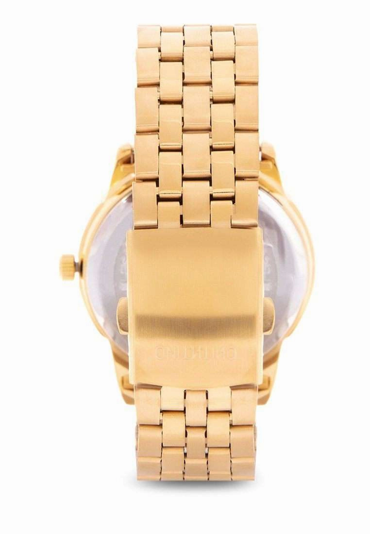 Valentino 20122122-GOLD DIAL Gold Stainless Steel Band Watch for Men