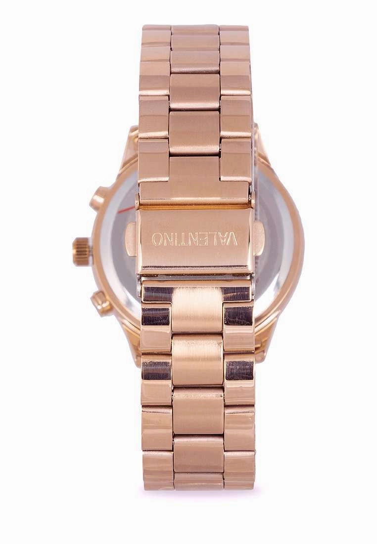 Valentino 20122245-ROSE DIAL Gold Watch for Women