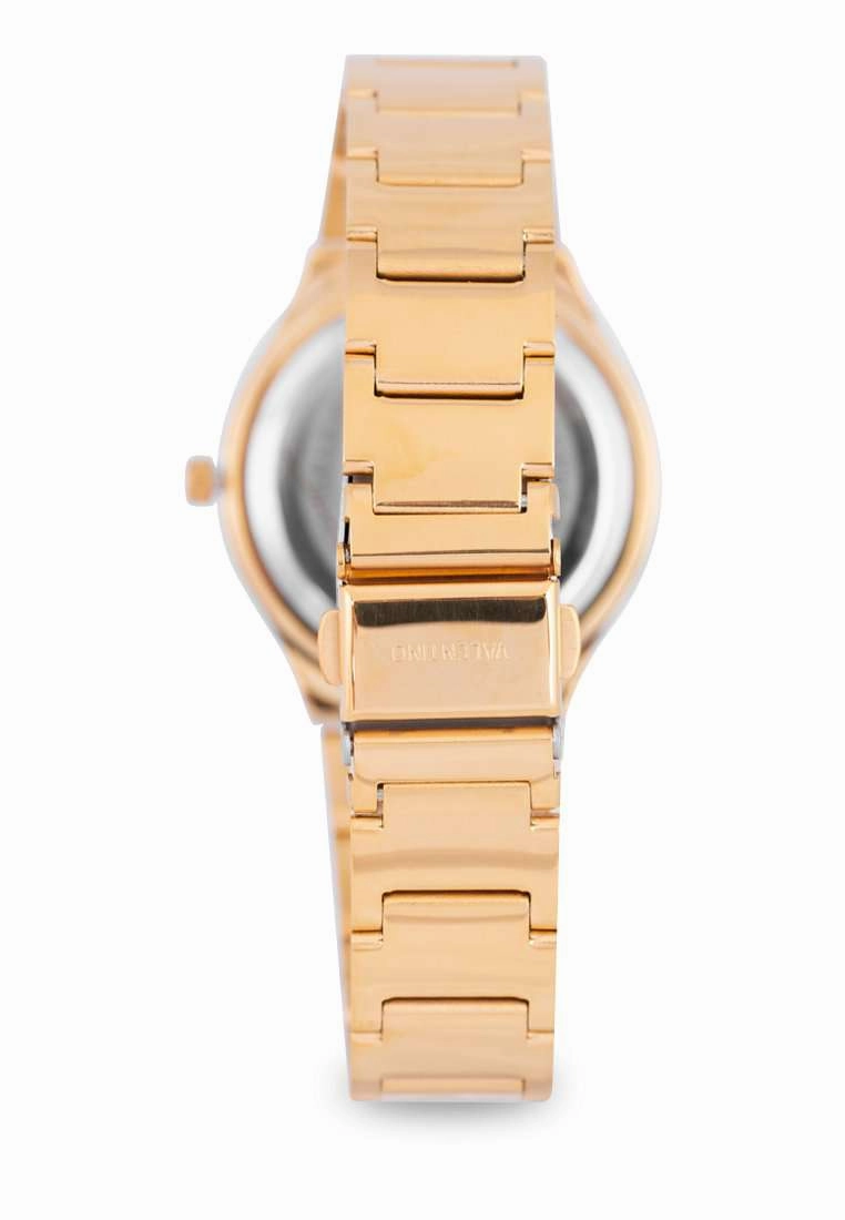 Valentino 20122264-GOLD DIAL - NUMBER Gold Stainless Watch for Men