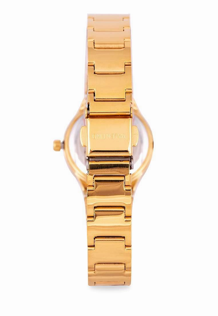 Valentino 20122265-GOLD DIAL - LINE Gold Stainless Watch for Women