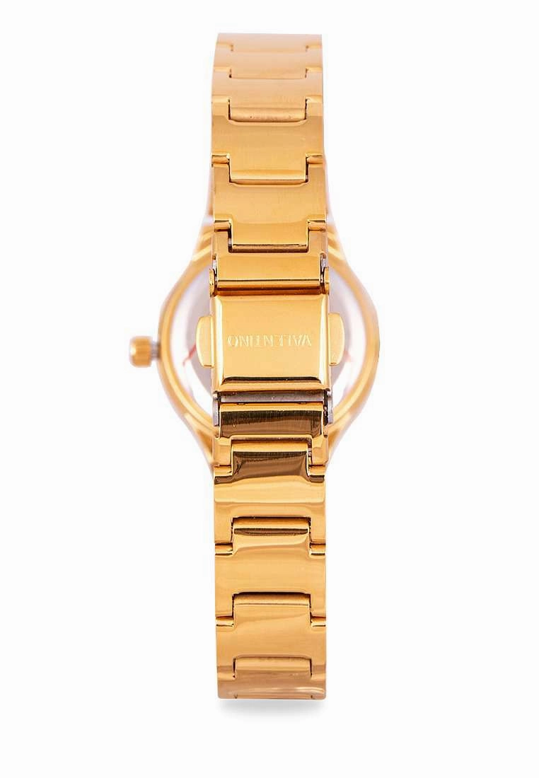 Valentino 20122265-WHITE DIAL - LINE Gold Stainless Watch for Women