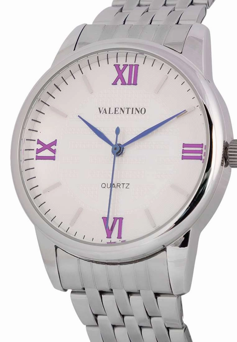 Valentino 20122323-WHITE DIAL Silver Stainless Steel Watch for Women