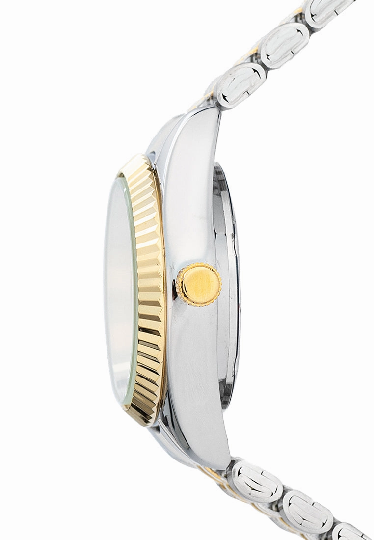 Valentino 20122403-TWO TONE - GOLD DIAL  Stainless Steel Strap Analog Watch for Women