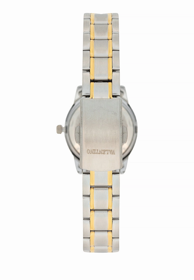 Valentino 20122423-TWO TONE - GOLD DIAL Stainless Steel Strap Analog Watch for Women