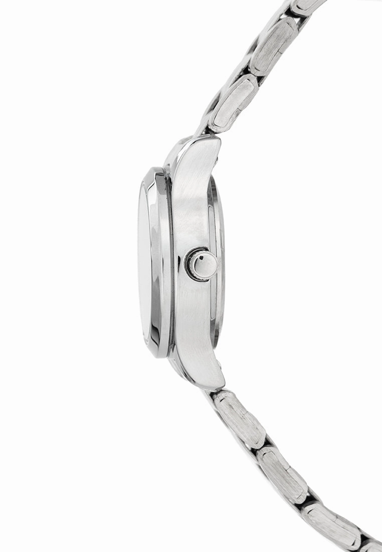 Valentino 20122424-BLACK DIAL Stainless Steel Strap Analog Watch for Women