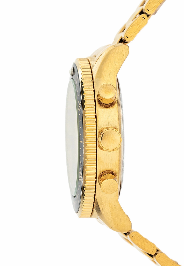 Valentino 20122426-GOLD - SILVER DIAL Stainless Steel Strap Analog Watch for Men