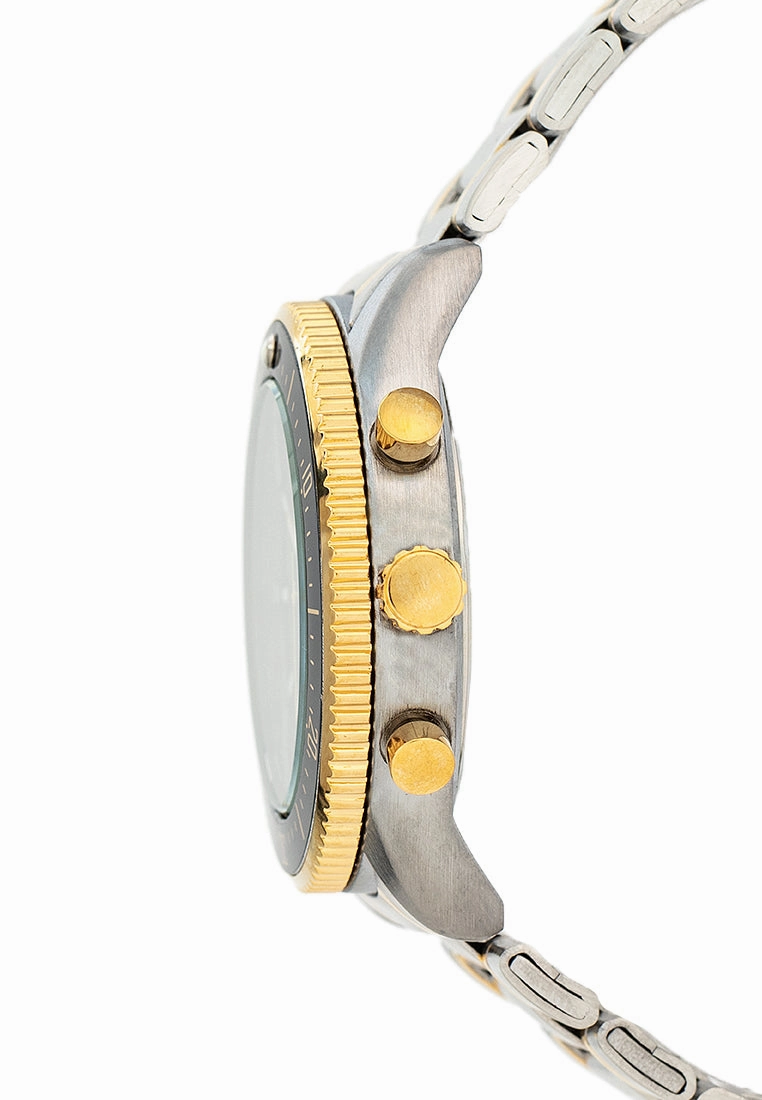 Valentino 20122426-TWO TONE - BLUE DIAL Stainless Steel Strap Analog Watch for Men