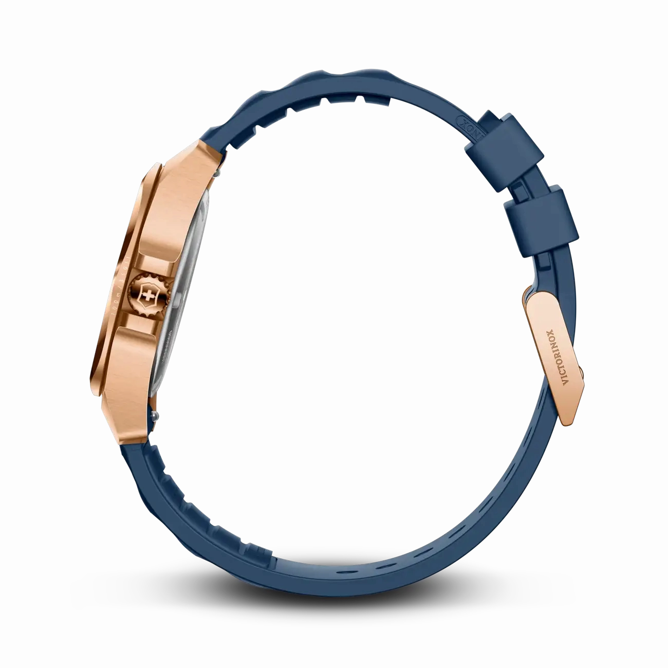 Victorinox I.N.O.X 32mm Rose Gold Blue Dial and band Watch 242035