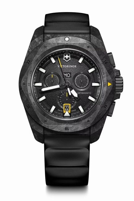 Victorinox Inox 43 Chrono Black Case Dial Watch 241989.1