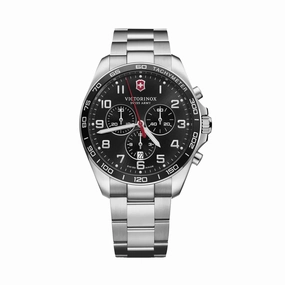 Victorinox Swiss Army Men's Chrono Watch - FieldForce Classic Black Dial | 241899