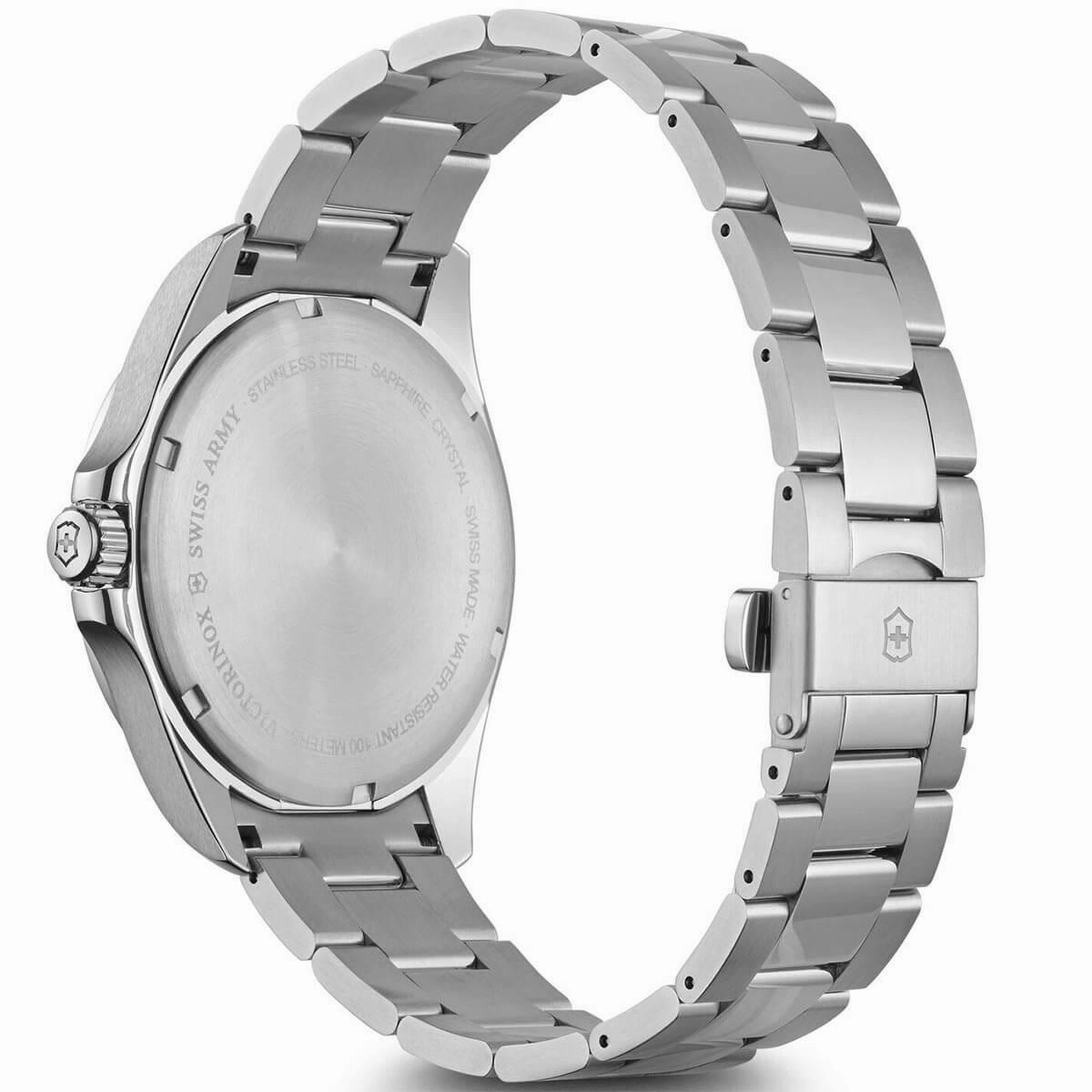 Victorinox Swiss Army Men's Quartz Watch - Fieldforce Black Dial Bracelet | 241849