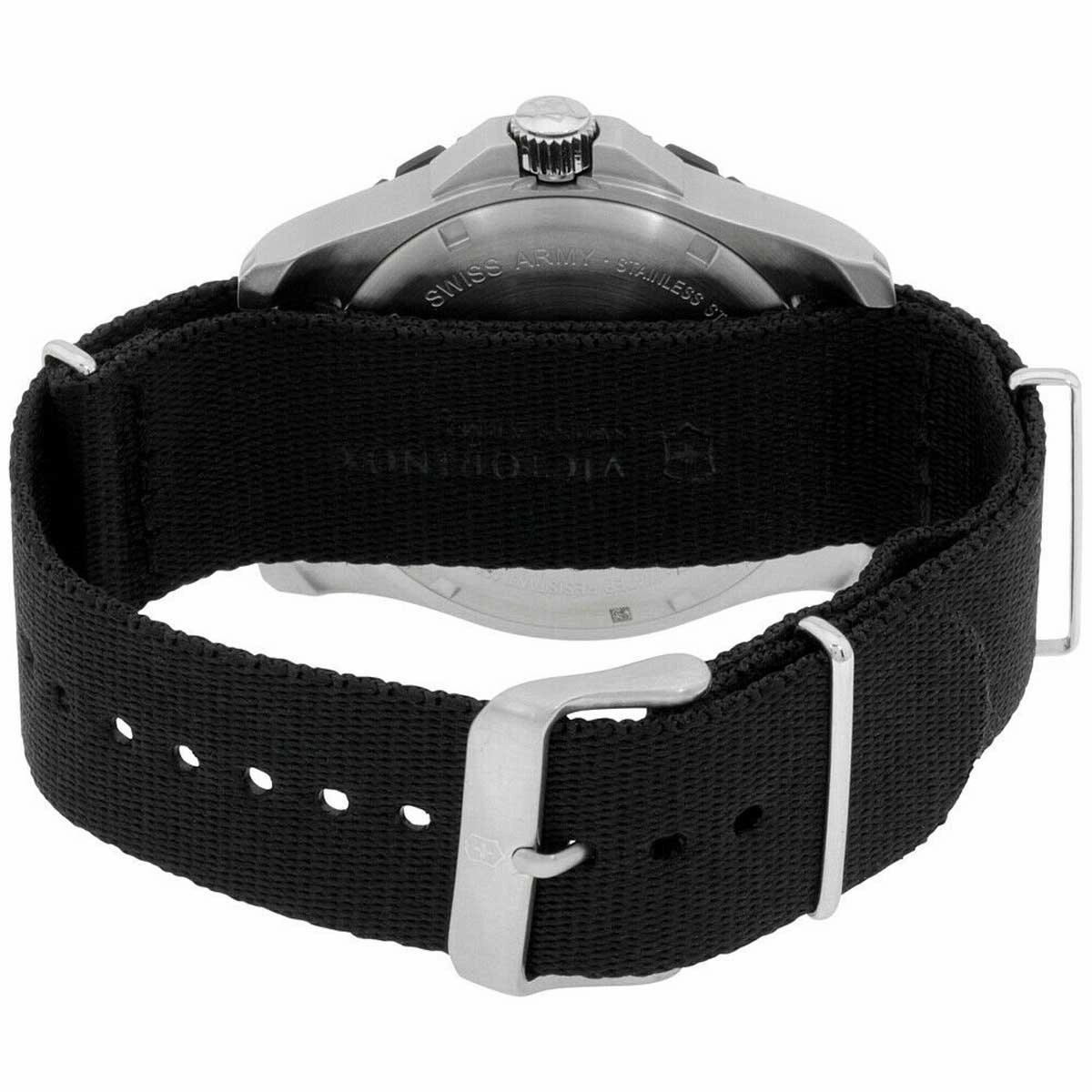 Victorinox Swiss Army Men's Quartz Watch - Maverick Sport Black Nylon Strap | 241676.1