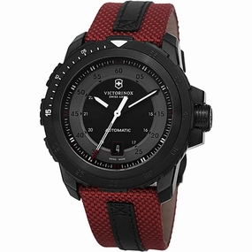 Victorinox Swiss Army Men's Watch - Alpnach Mechanical Red and Black Strap | 241686