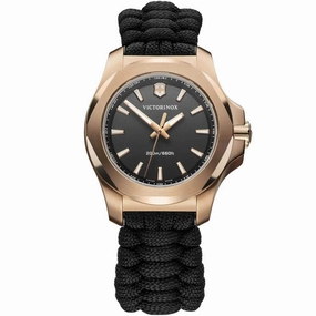 Victorinox Swiss Army Women's Quartz Watch - I.N.O.X. V Black Paracord Strap | 241880