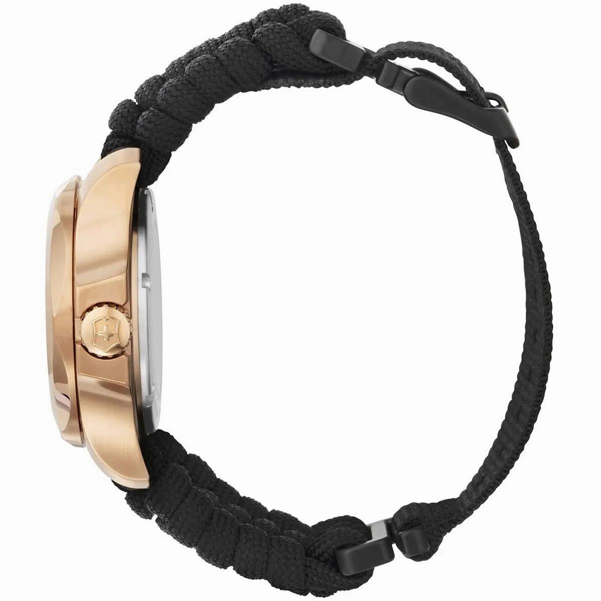 Victorinox Swiss Army Women's Quartz Watch - I.N.O.X. V Black Paracord Strap | 241880