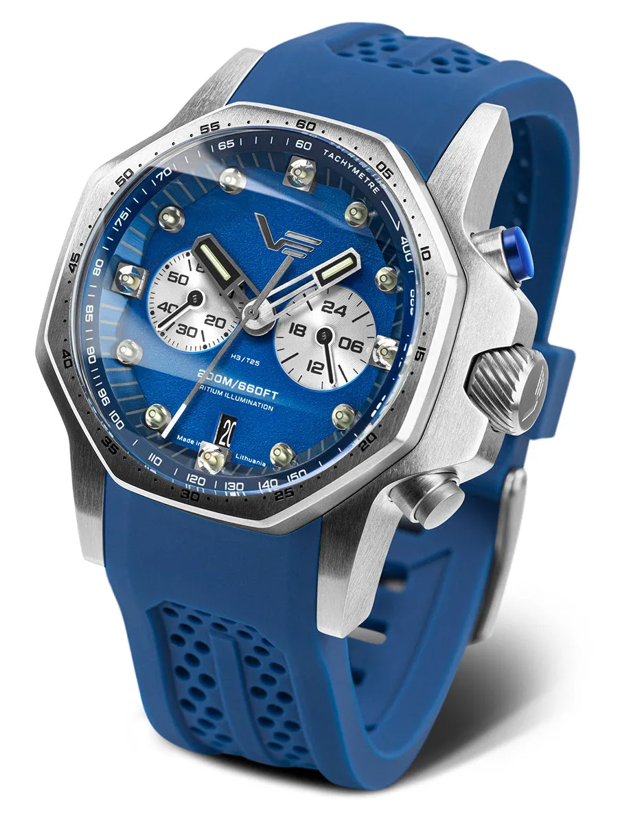 Vostok-Europe Atomic Age Andrei Sakharov Men's watch Stainless Steel - YM86-640A700