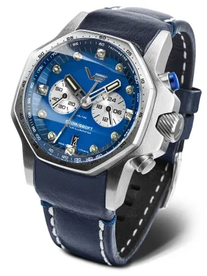 Vostok-Europe Atomic Age Andrei Sakharov Men's watch Stainless Steel - YM86-640A700