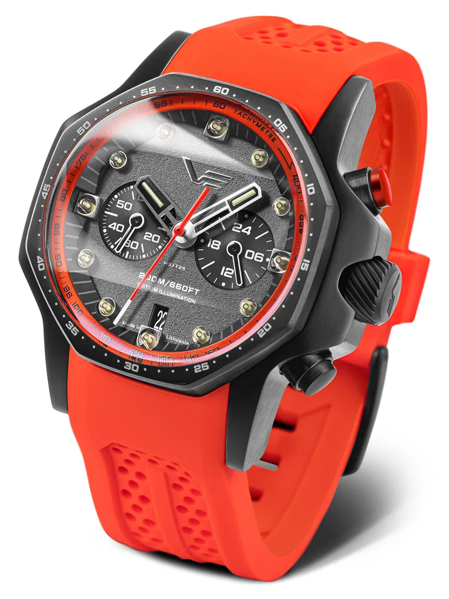 Vostok-Europe Atomic Age Andrei Sakharov Men's watch Stainless Steel - YM86-640C699