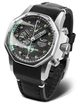 Vostok-Europe Atomic Age Oppenheimer Men's watch Stainless Steel - YM86-640A695