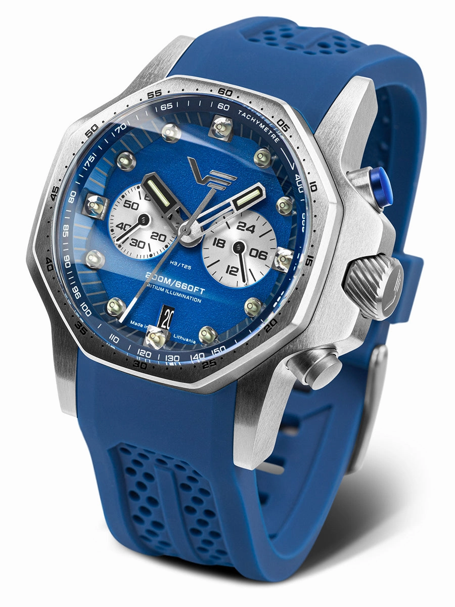 Vostok-Europe Atomic Age Andrei Sakharov Men's watch Stainless Steel - YM86-640A700
