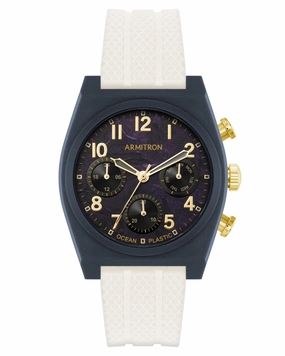 Wave? | 40mm, White/Navy