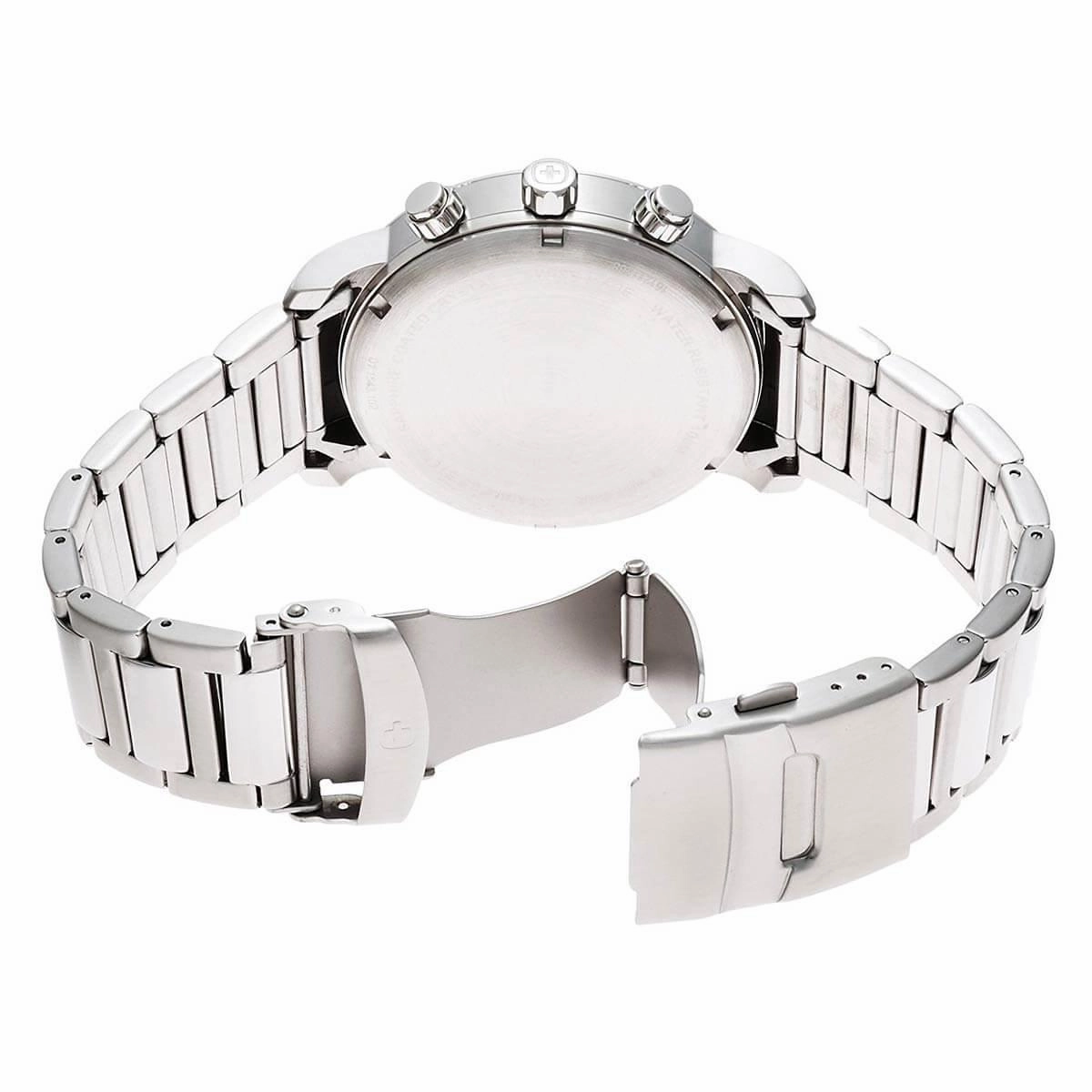 Wenger 01.1543.102 Attitude Chrono Mens Steel Bracelet Watch