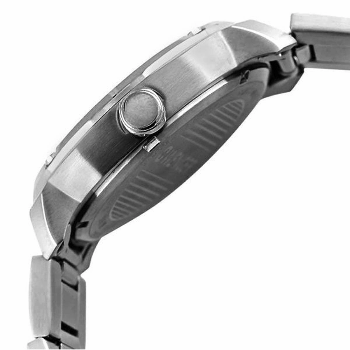 Wenger Men's Quartz Watch - Edge Index Blue Dial Silver Steel Bracelet | 01.1141.112