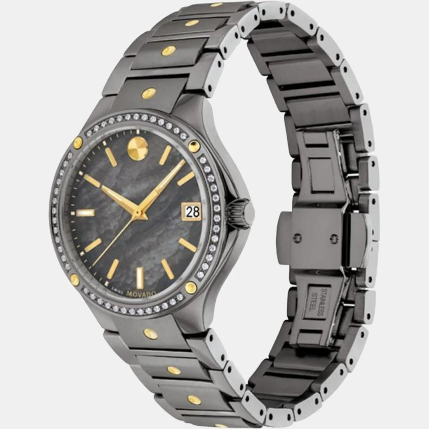 Women Analog Stainless Steel Watch 607542