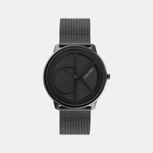Women Black Analog Stainless Steel Watch 25200028