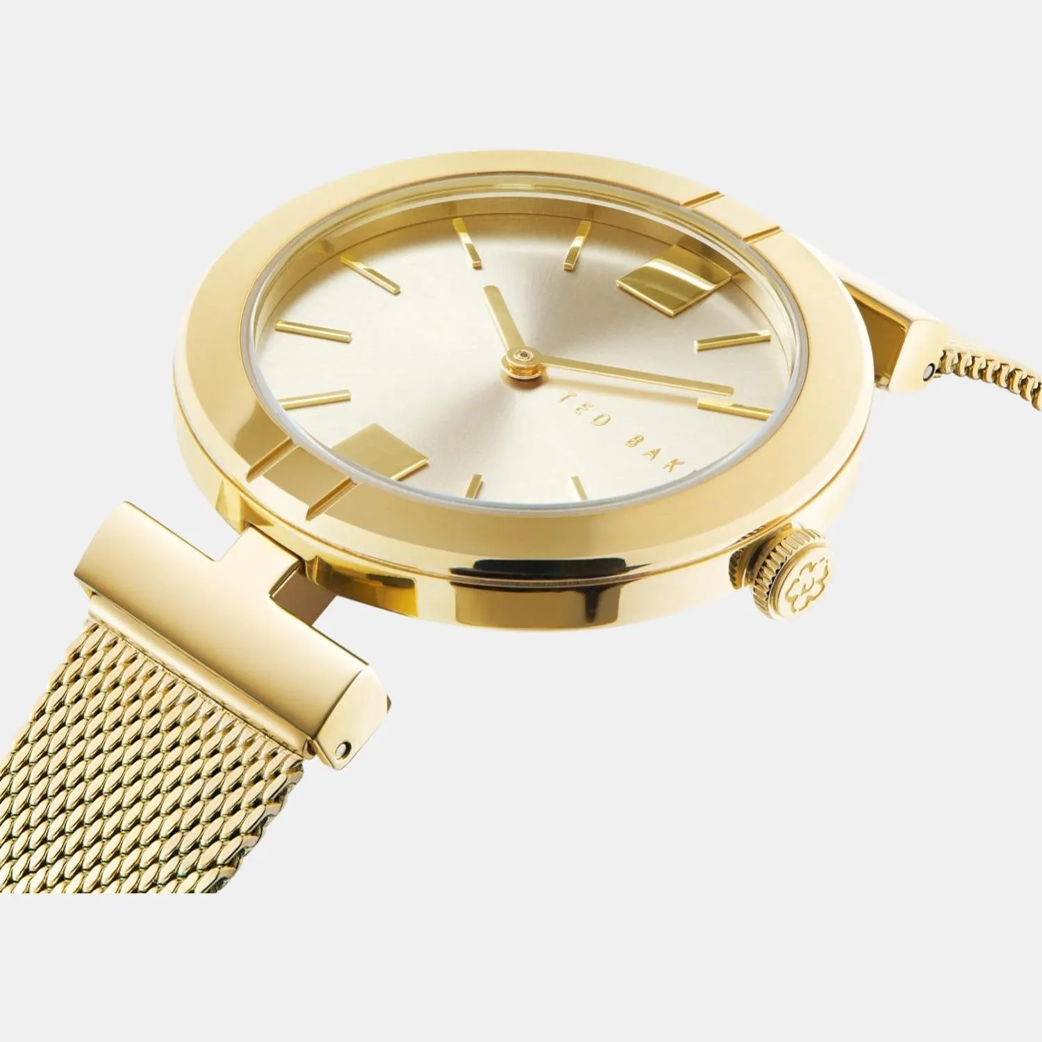 Women Gold Analog Stainless Steel Watch BKPDAF203