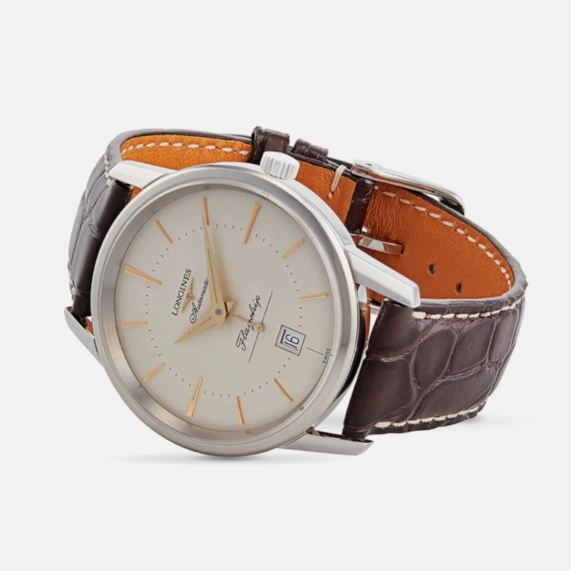 Women Grey Analog Leather Watch L47954782