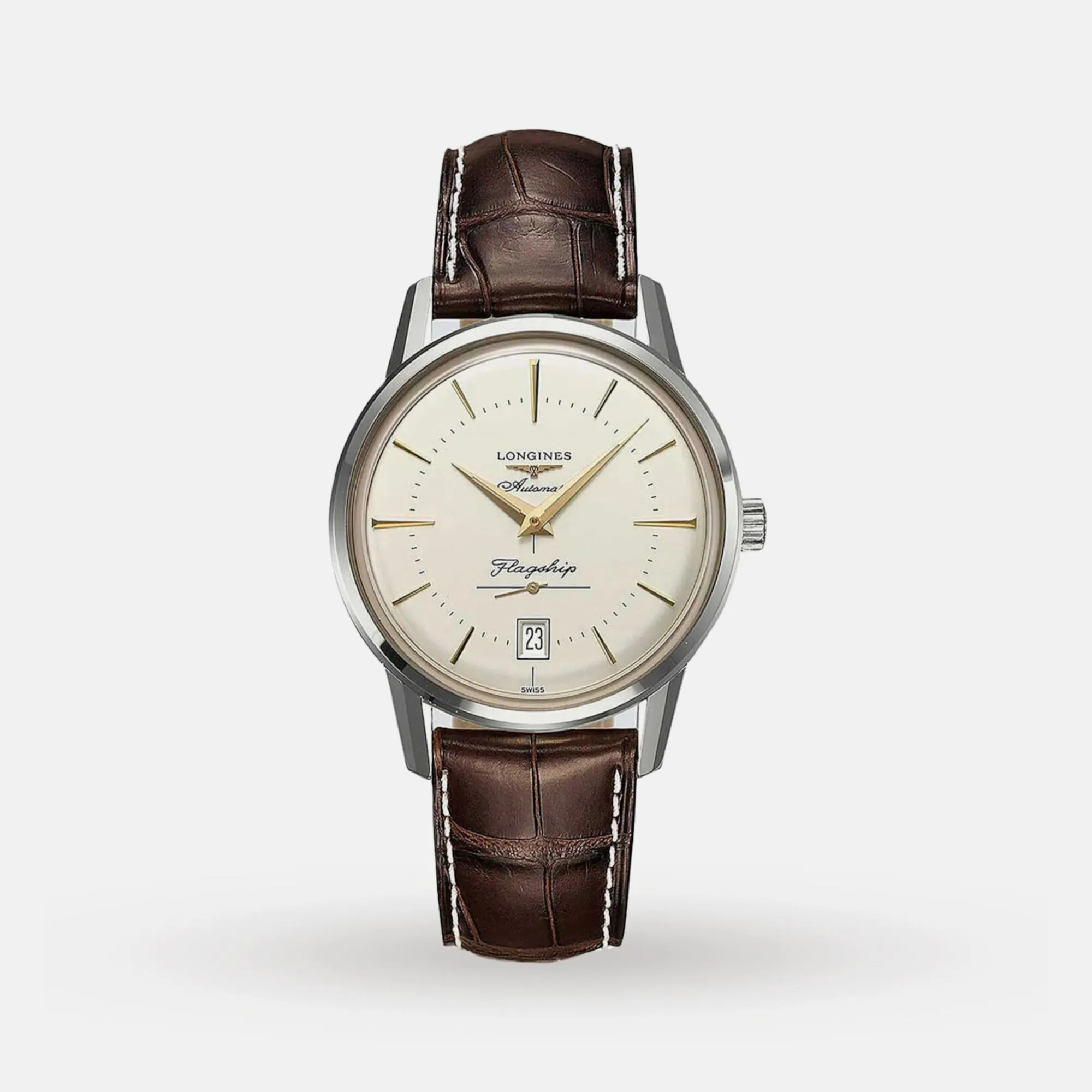 Women Grey Analog Leather Watch L47954782