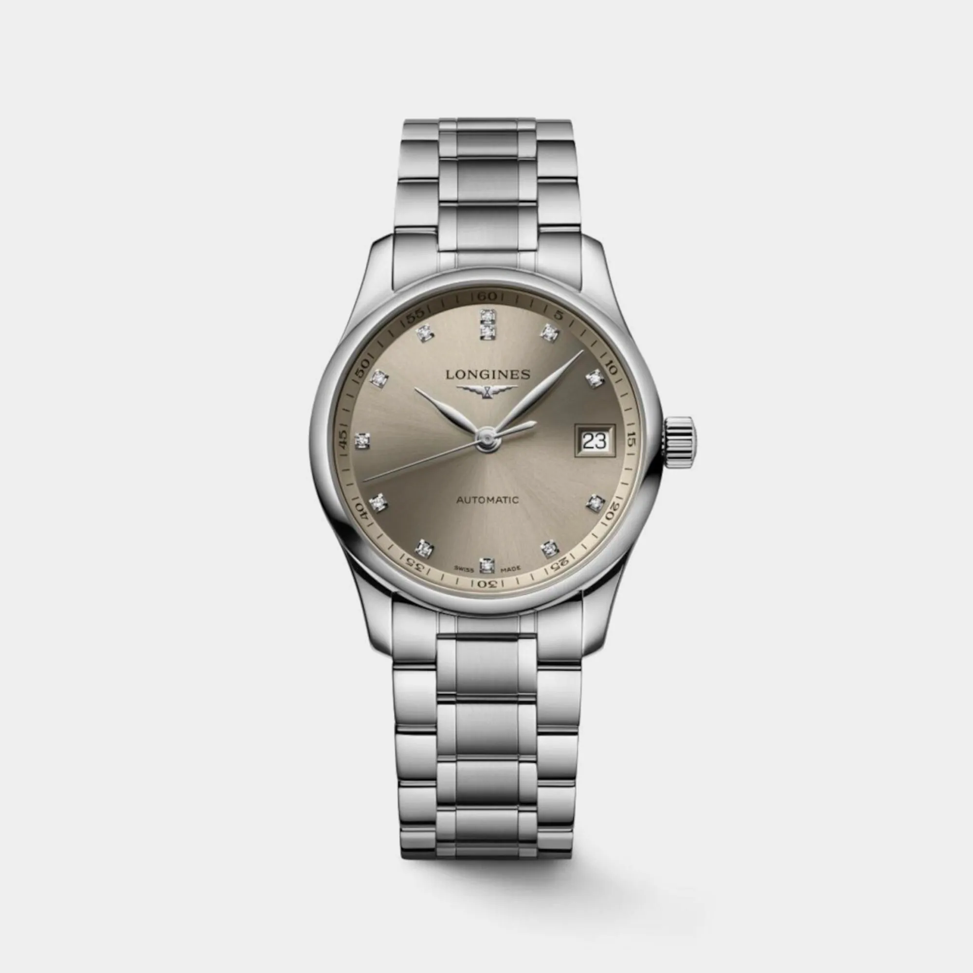 Women Grey Automatic Stainless Steel Watch L23574076