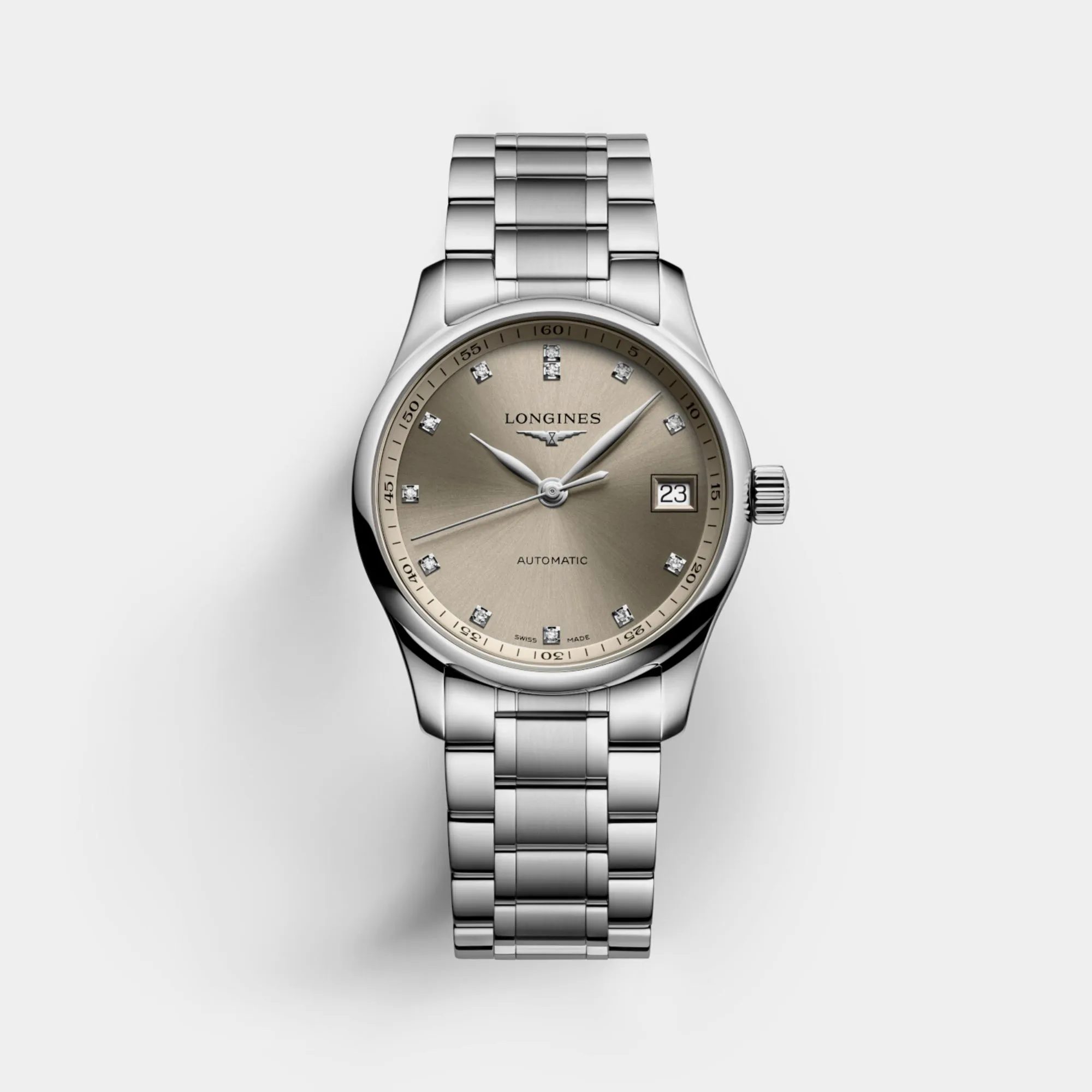 Women Grey Automatic Stainless Steel Watch L23574076
