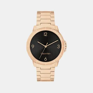Women Quartz Black Dial Analog Stainless Steel Watch 25100024