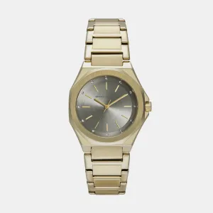 Women Quartz Gray Dial Analog Stainless Steel Watch AX4614