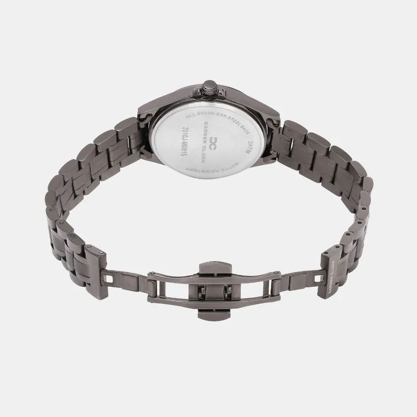 Women Quartz Grey Dial Multi-Function Metal Watch 2010J-M0815