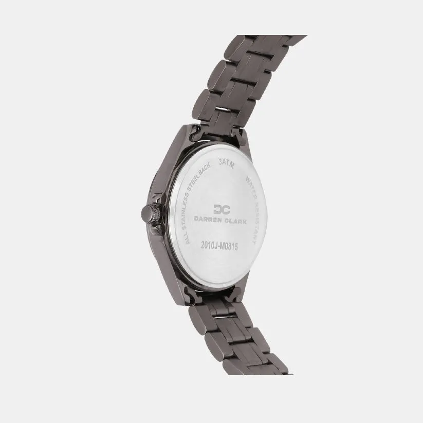 Women Quartz Grey Dial Multi-Function Metal Watch 2010J-M0815