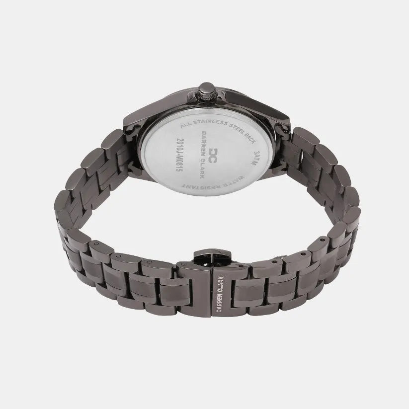 Women Quartz Grey Dial Multi-Function Metal Watch 2010J-M0815