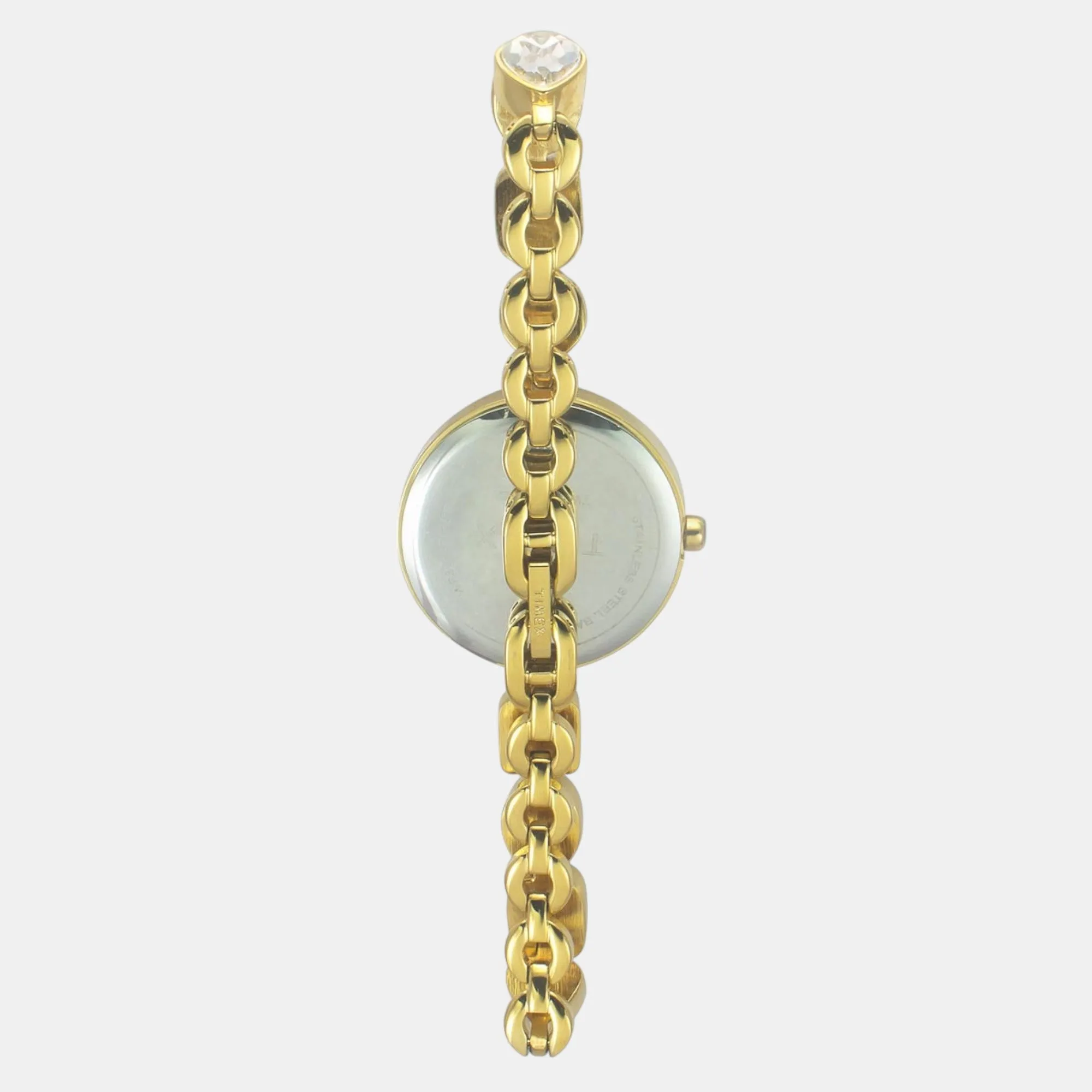 Women Quartz Mother of Pearl Dial Analog Brass Watch TWEL17304