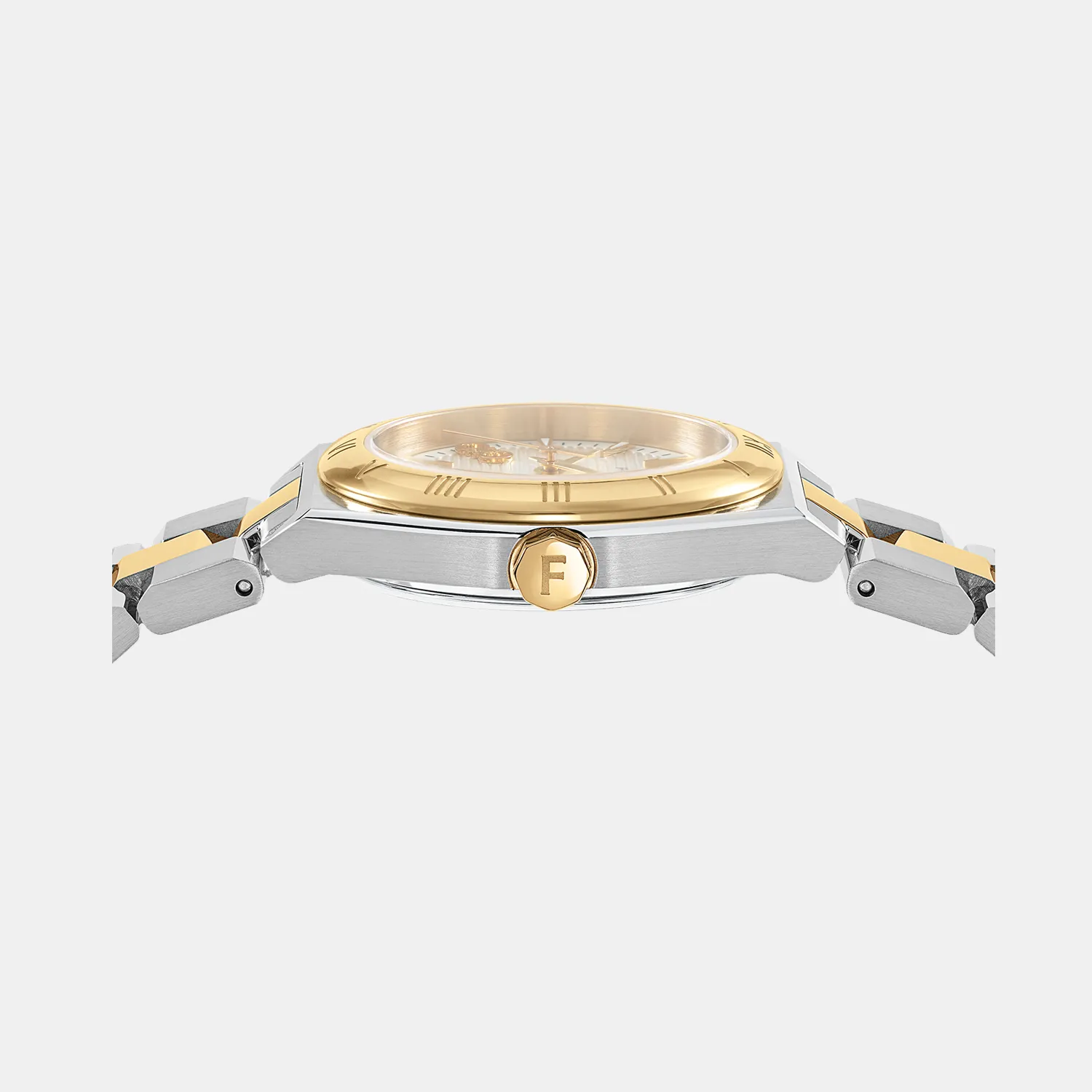 Women Quartz Silver Dial Analog Stainless Steel Watch SFKY00223